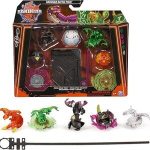 Bakugan Battle 5-Pack, Special Attack Trox, Nillious, Dragonoid, Wing, Ventri; C